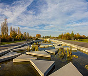 Wassergärten in der Landesgartenschau Ingolstadt 2020 (©Foto: Lea Rochus)